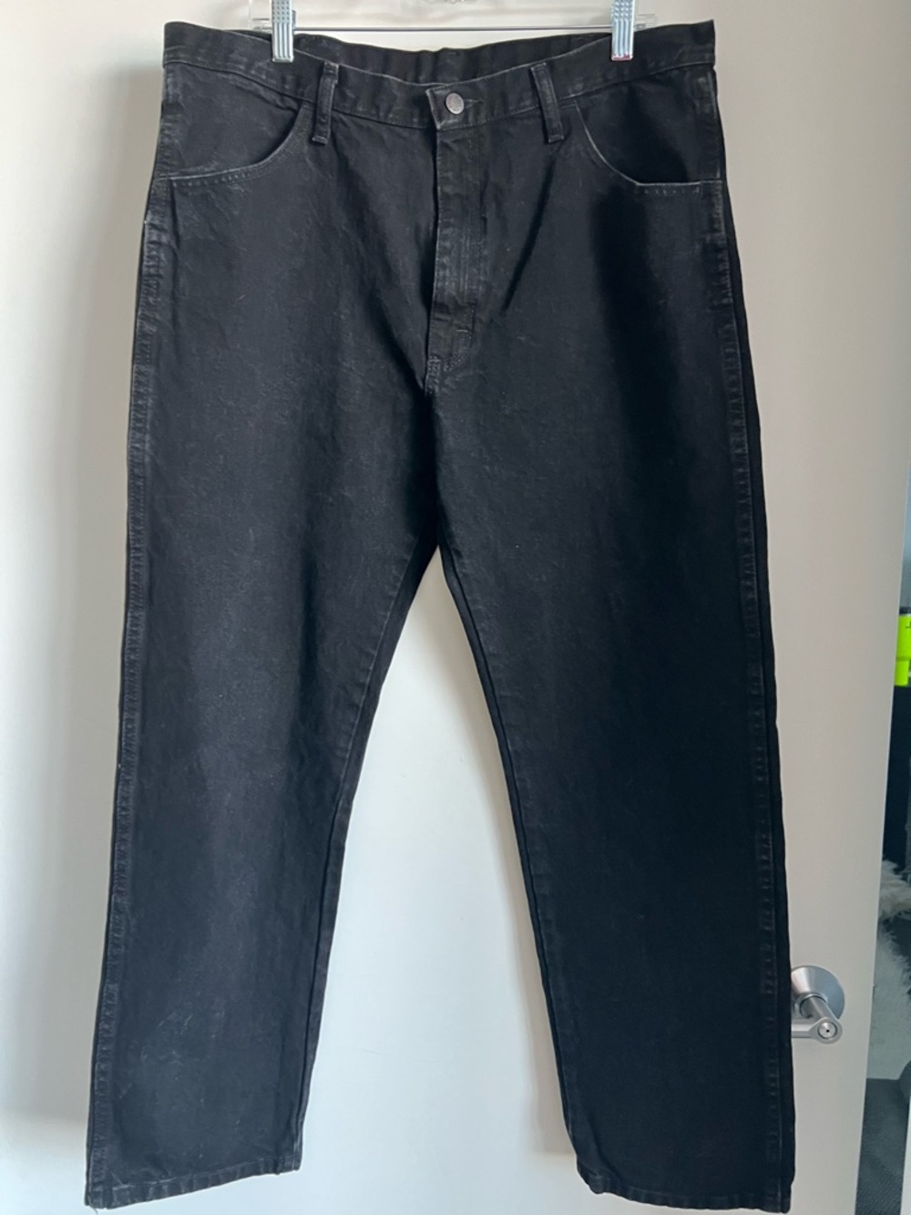 Rustler Relaxed Black Men's Jeans